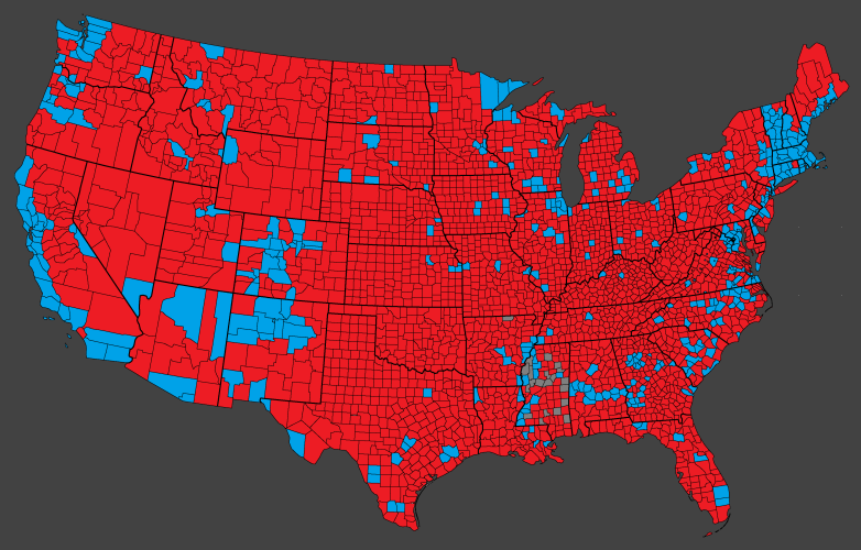 2024 Presidential Election Results by County